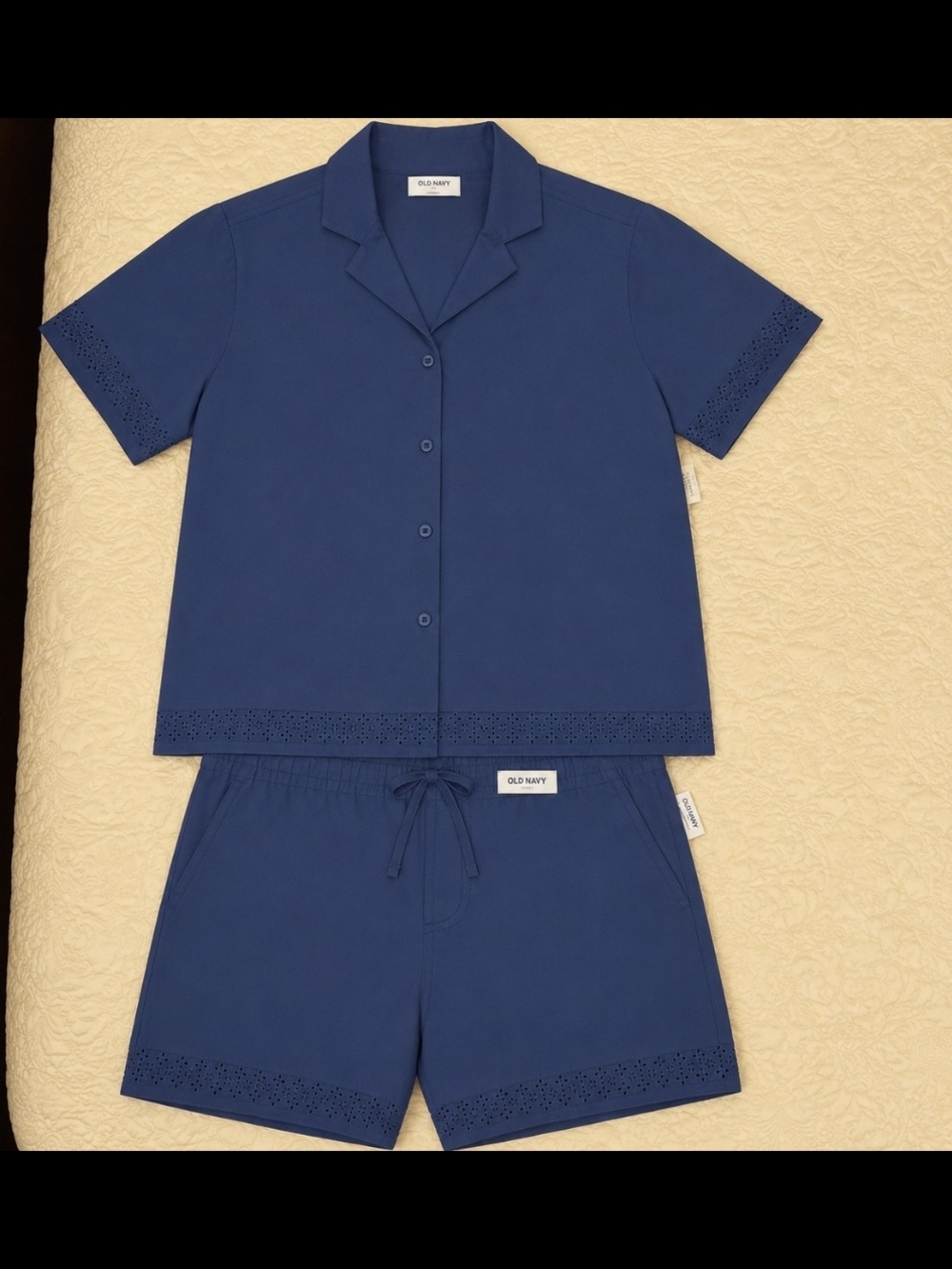 Blue Old Navy Short Set